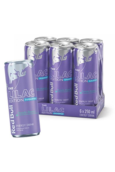 Red Bull Lilac Edition Şekersiz 6 x 250 Ml