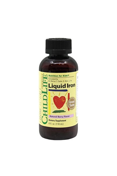 CHILDLIFE ESSENTIALS Συμπλήρωμα σιδήρου μπισγλυκινικής για παιδιά, Υγρό Σίδηρ...