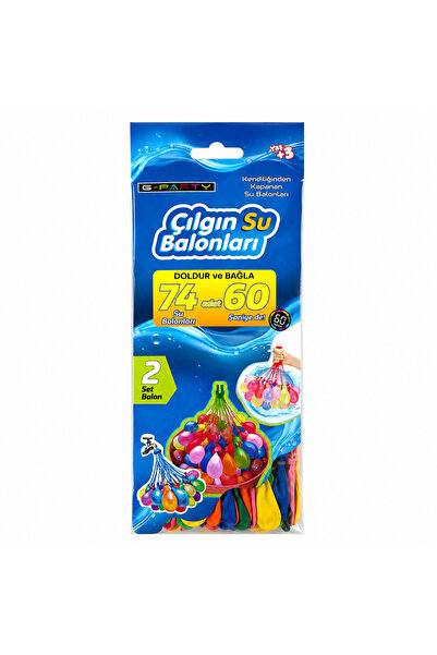 vuhhuu Çılgın Su Balonlorı Yaz Eğlencesi 60 Sanıyede Hızlı Dolum Aparatlı Ken...