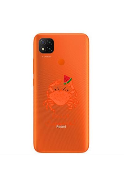 Other Xiaomi Redmi 9c Hello Summer! Transparent Silicone TPU Θήκη