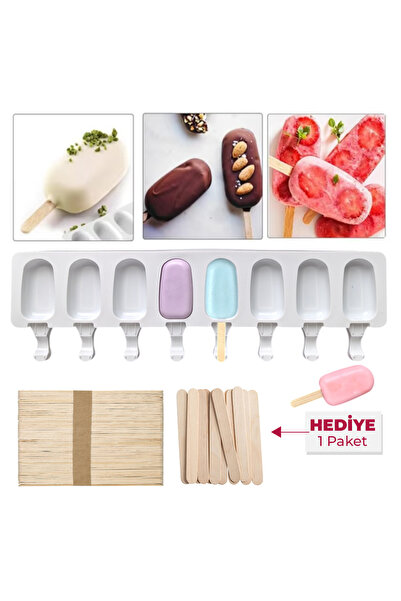 Getshopmini Magnum Ice Cream Mold Multi-Purpose Magnum Ice Cream Mold Silicon...