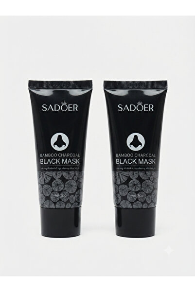 SADOER The black charcoal mask is an exfoliating mask for deep pore cleansing...