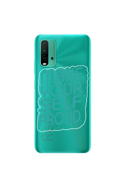 Other Xiaomi Redmi 9T Make Your Self Proud Transparent Silicone TPU Θήκη