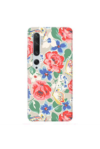 Other Xiaomi Mi Note 10 Lady roses Transparent Silicone TPU Θήκη