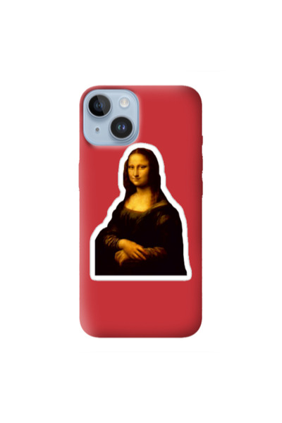 Other Apple iPhone 14 Plus Davinci Red Colored Silicone TPU Θήκη