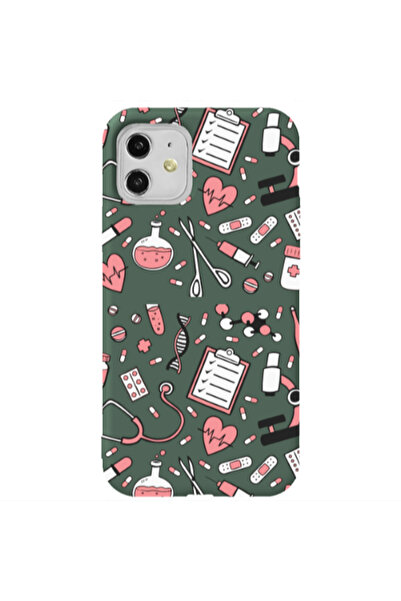 Other Apple iPhone 11 Laboratory Dark Green Colored Silicone TPU Θήκη