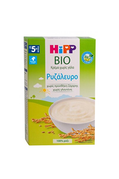 Hipp Bio | Κρέμα χωρίς Γάλα - Ρυζάλευρο | Μετά τον 5ο Μήνα | 200g
