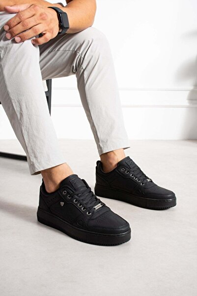 L.A Polo Siyah Erkek Sneaker