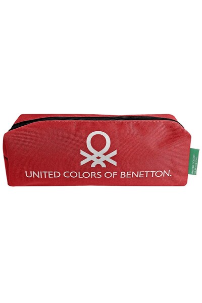 Benetton Κόκκινη Κασετίνα United Colors of 20x6εκ. 1015F-9306R