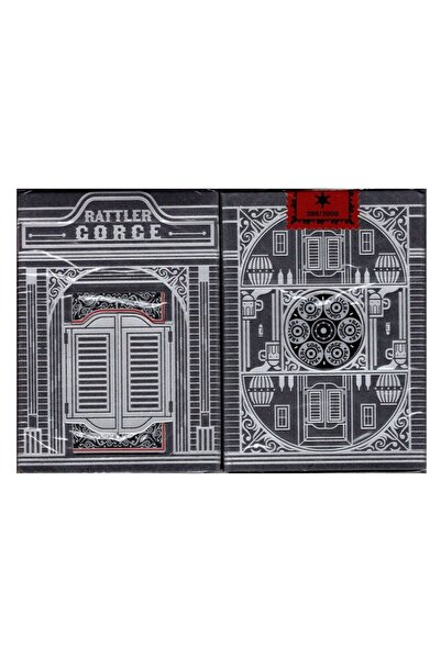 OyuncaklarÜlkesi Cartamundi Rattler Gorge Noir Playing Cards Limited Edition ...