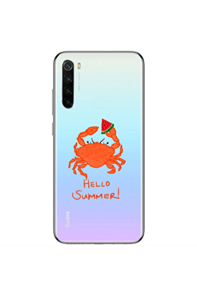Other Xiaomi Redmi Note 8 Hello Summer! Transparent Silicone TPU Θήκη