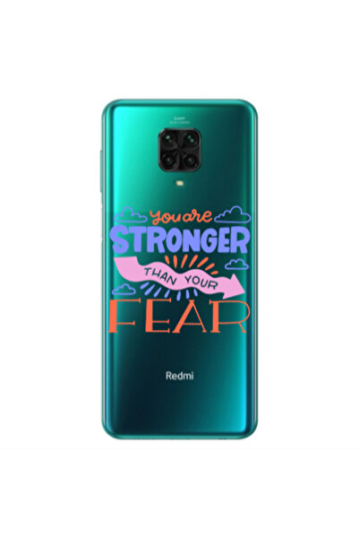 Other Xiaomi Redmi Note 9S You are Stronger Transparent Silicone TPU Θήκη