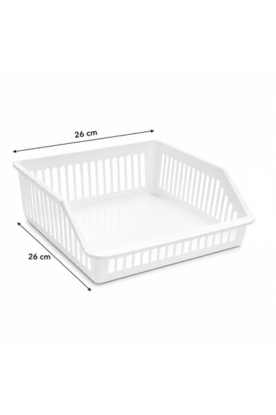 Go İthalat Compile - Plastic Multipurpose Organizer 26X26Cm (5566)