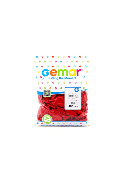 Marsilyan Indoor - Red Balloon 10 Inc - 26cm - 100Pcs () Ilkel-Grp9Y84