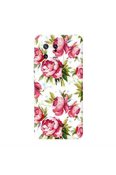 Other Xiaomi Mi 13 5G Pink Roses Transparent Silicone TPU Θήκη