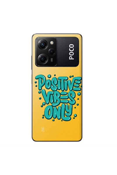Other Xiaomi Poco X5 Pro Positive Vibes Only Transparent Silicone TPU Θήκη