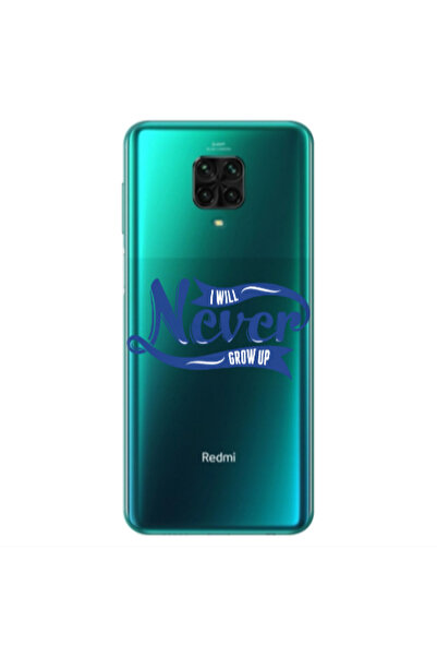 Other Xiaomi Redmi Note 9S I Will Never Grow Up Transparent Silicone TPU Θήκη