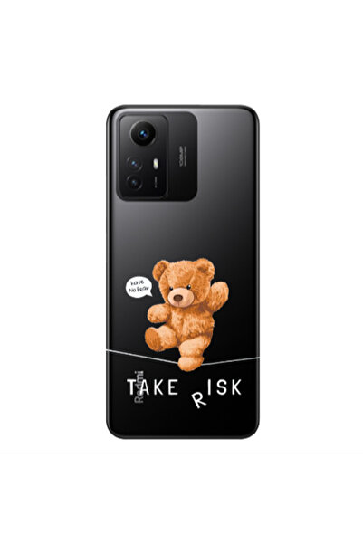 Other Xiaomi Redmi Note 12s Take risk Transparent Silicone TPU Θήκη