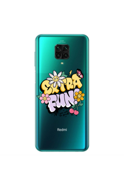 Other Xiaomi Redmi Note 9S Extra Fun Transparent Silicone TPU Θήκη