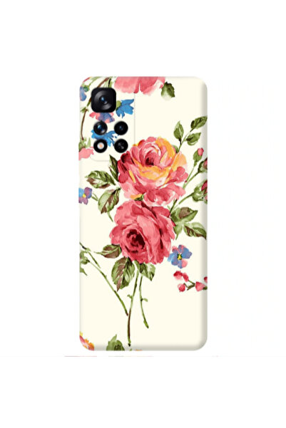 Other Xiaomi Redmi Note 11 Pro 5G Violet and rose Transparent Silicone TPU Θήκη