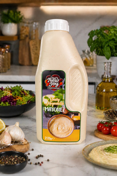 Chefs New Joy Smoky Mayonez 2120 G x 6 Adet - 1 Koli (Koli Bazlı Avantaj Paketi)