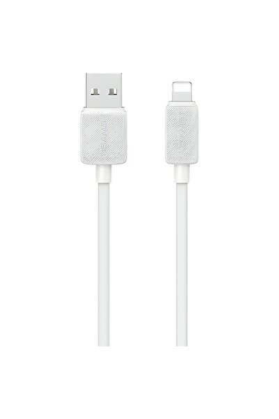 Usams Cablu USB-A la Lightning Seria KY, 1m, 2.4A