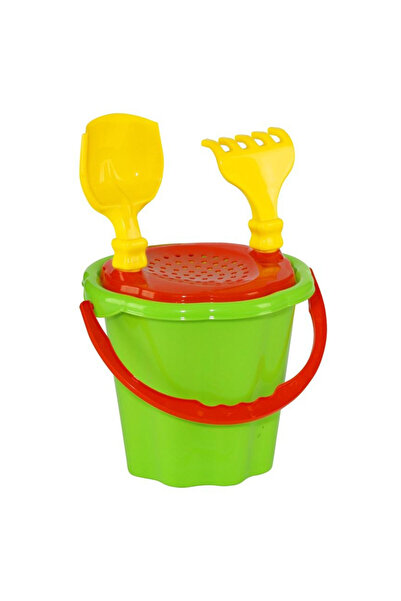 OEM Set pentru nisip Baczek, din plastic, pentru copii 3+, multicolor, 3 piese