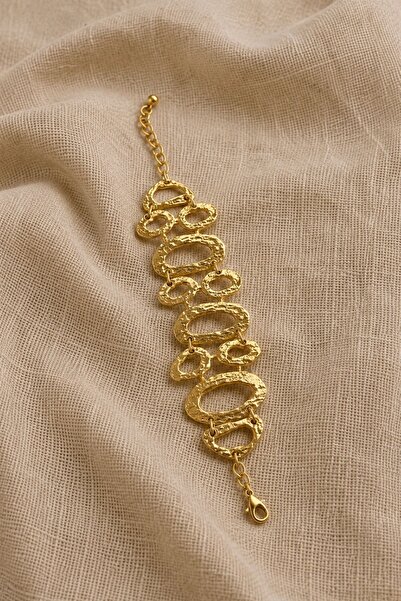 Clandestino Bohemian Wavy Bracelet Gold Color