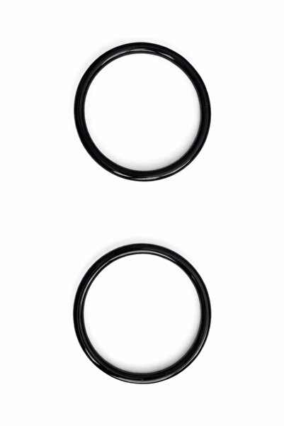 iğne izi Round Acrylic Bag Handle Black Color |   Knitted, Wicker and Canvas ...