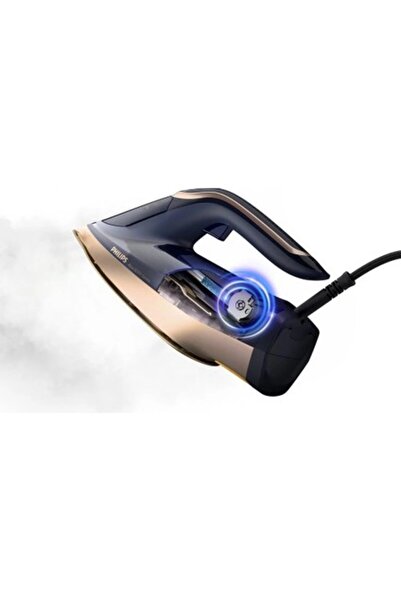 Philips Azur Seri Premium Buharlı Ütü, Şık Tasarım, 260 G Turbo Şok Buhar + O...
