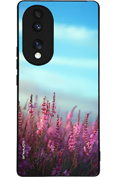 Other Σονίκ Λιλά Θήκη Πλάτης Σιλικόνης Honor 70