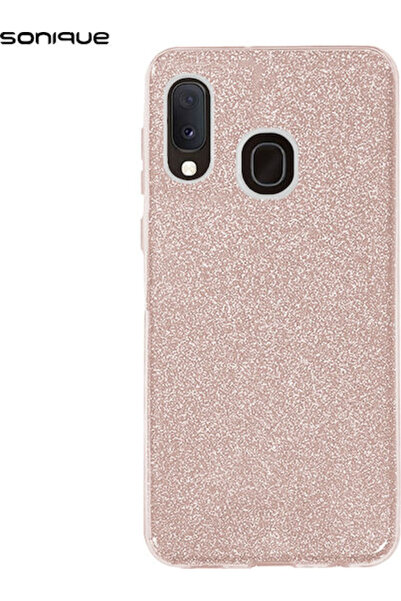 Other Σονίκ Λαμπερή Πίσω Θήκη Σιλικόνης Ροζ (Galaxy A20e)