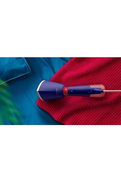 Philips 5000 Serisi STH5030/20 Buharlı Dikey Düzleştirici Lacivert