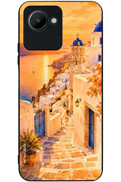 Other Σειρά Sonique Μούσα των Ελληνικών Νησιών Realme C30 Θήκη Ηλιοβασίλεμα σ...