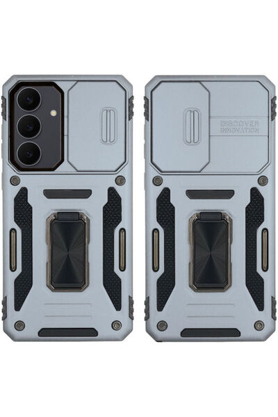 Other Θήκη Ring Armor Camshield Sonique Samsung Galaxy S25 Fe Γκρι