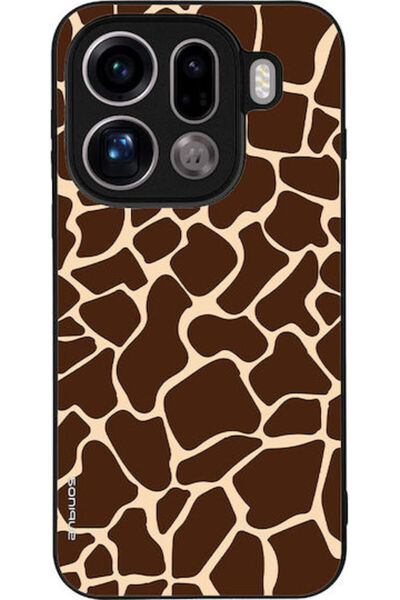Other Θήκη Sonique Σειρά Animal Print για Oppo Find X9 Pro 5G Καμηλοπάρδαλη 01