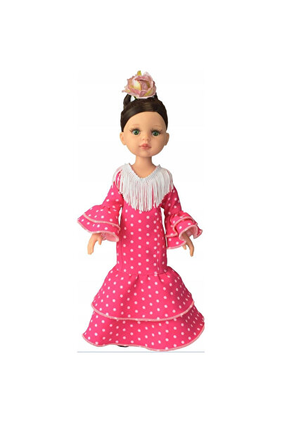 Paola Reina Papusa/figurina Carol Flamenca, din vinil, produs licentiat, cu c...