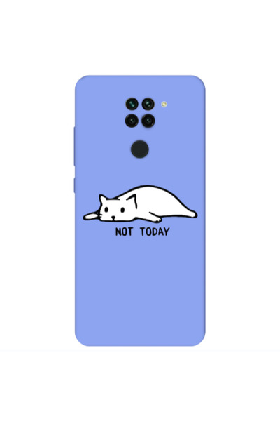 Other Xiaomi Redmi Note 9 Not Today Light Purple Colored Silicone TPU Θήκη