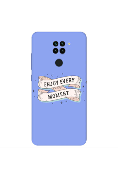 Other Xiaomi Redmi Note 9 Enjoy Every Moment 2 Light Purple Colored Silicone ...