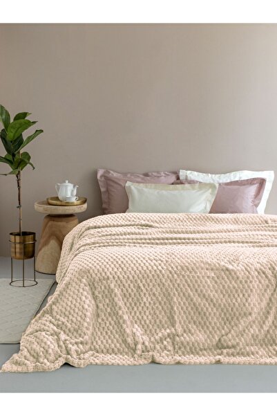 PALAMAIKI Κουβέρτα Fleece 220x240 Aster Creme Creme
