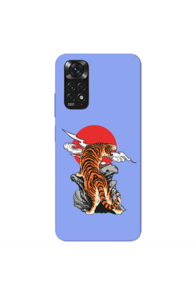 Other Xiaomi Redmi Note 11 4G Angry Gorilla Light Purple Colored Silicone TPU...