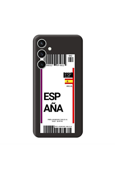Other Samsung S24 FE Espana Arrival Black Colored Silicone TPU Θήκη