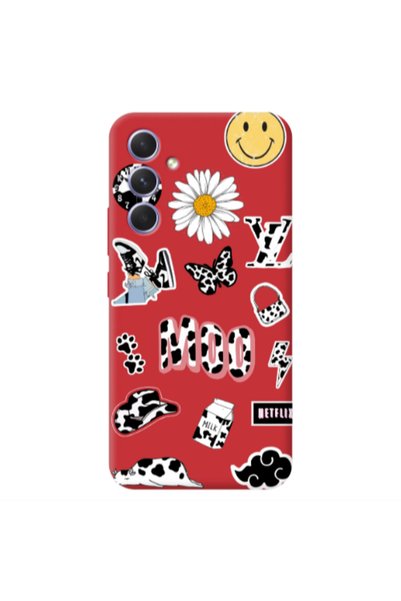 Other Samsung A35 Find Yourself 6 Red Colored Silicone TPU Θήκη