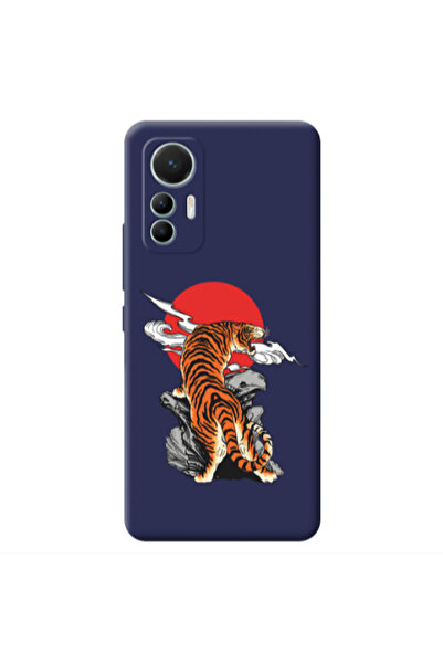 Other Xiaomi Mi 12 Lite Angry Gorilla Dark blue Colored Silicone TPU Θήκη