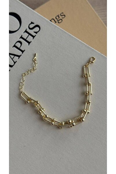 İREM YILDIZ 14K Luxury Gold Kararma Yapmaz Kadın Bileklik