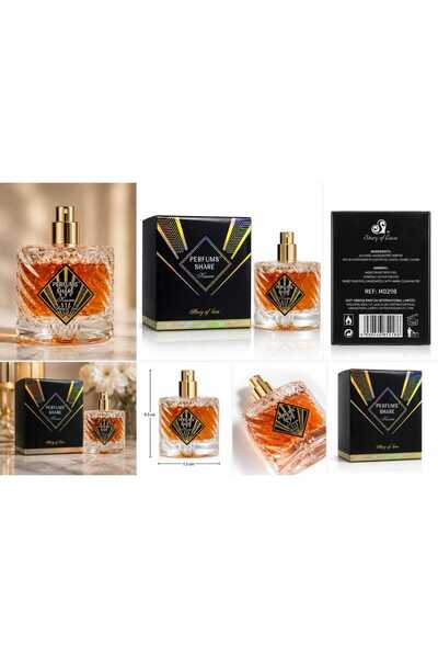 Storyoflove Perfums' Share Kissme Story of Love Eau de Toilette 60 ml Unisex Perfume+ Free Beard oil