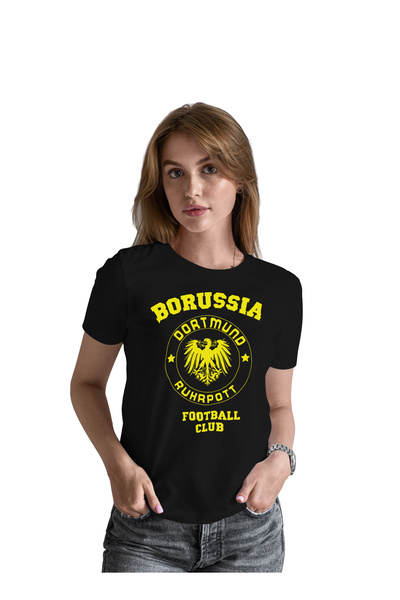 Generic Fashion World Dortmund Club Design High Quality Printed Cotton T-Shirt