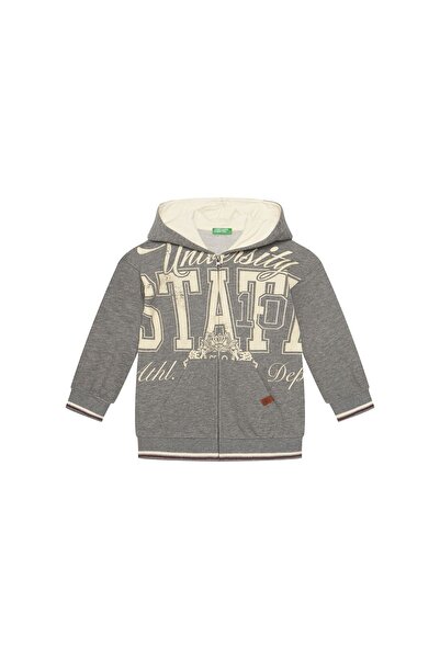 United Colors of Benetton Bluză băieți 32N4C505B Gri