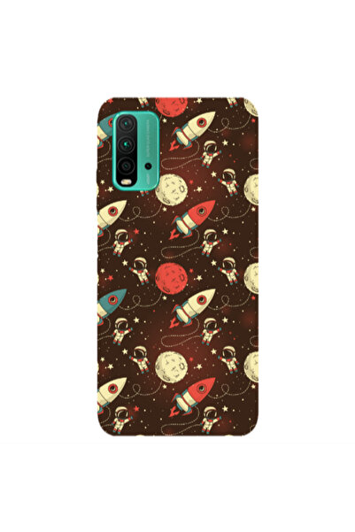 Other Xiaomi Redmi 9T Stars and astronaut Transparent Silicone TPU Θήκη