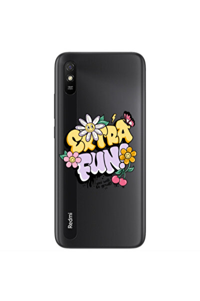 Other Xiaomi Redmi 9A Extra Fun Transparent Silicone TPU Θήκη